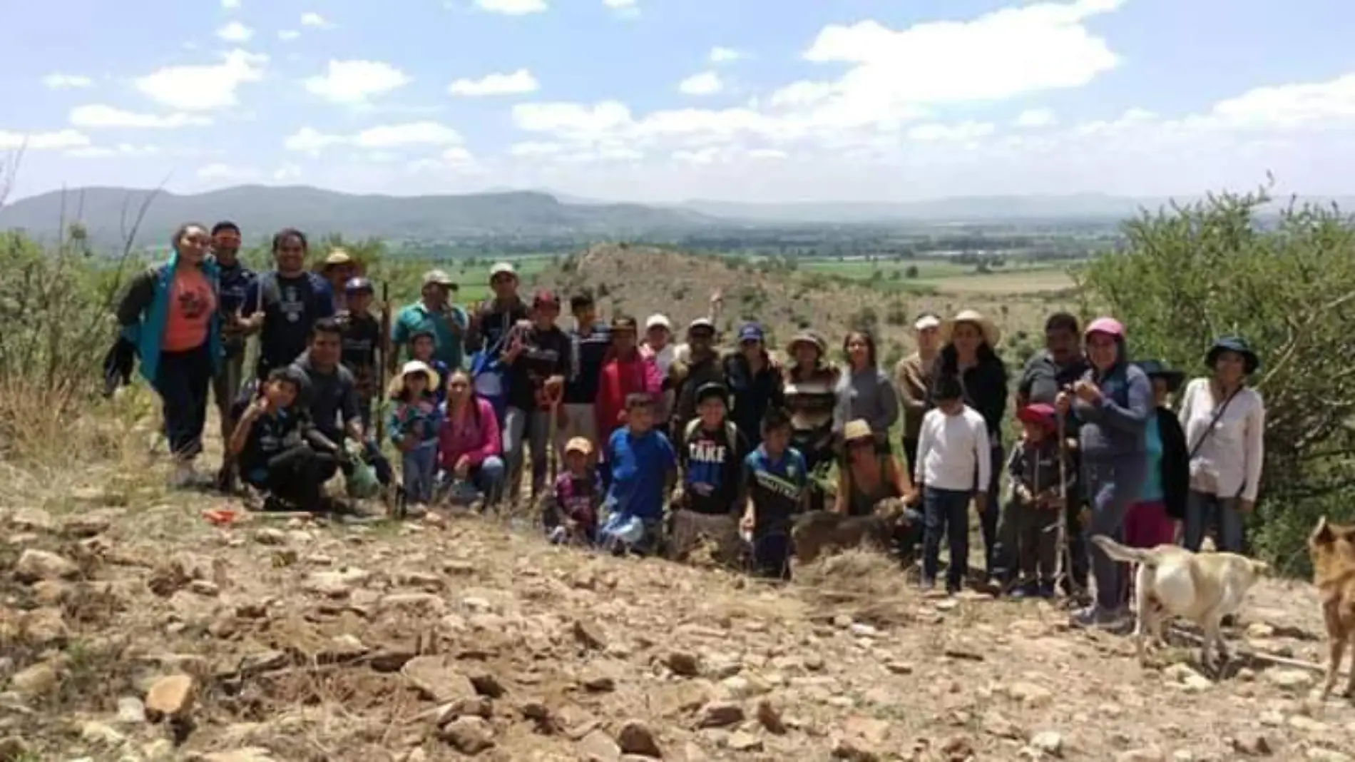 Causa Ambiental ha llevado a cabo dos reforestaciones en la comunidad de San Clemente, en Pedro Escobedo.  Foto Cortesía.